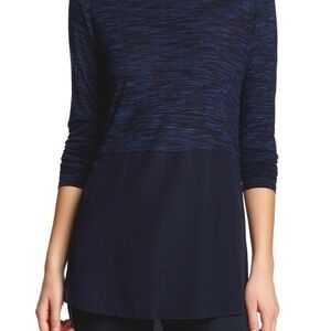 Vince Midnight Blue Tunic Top